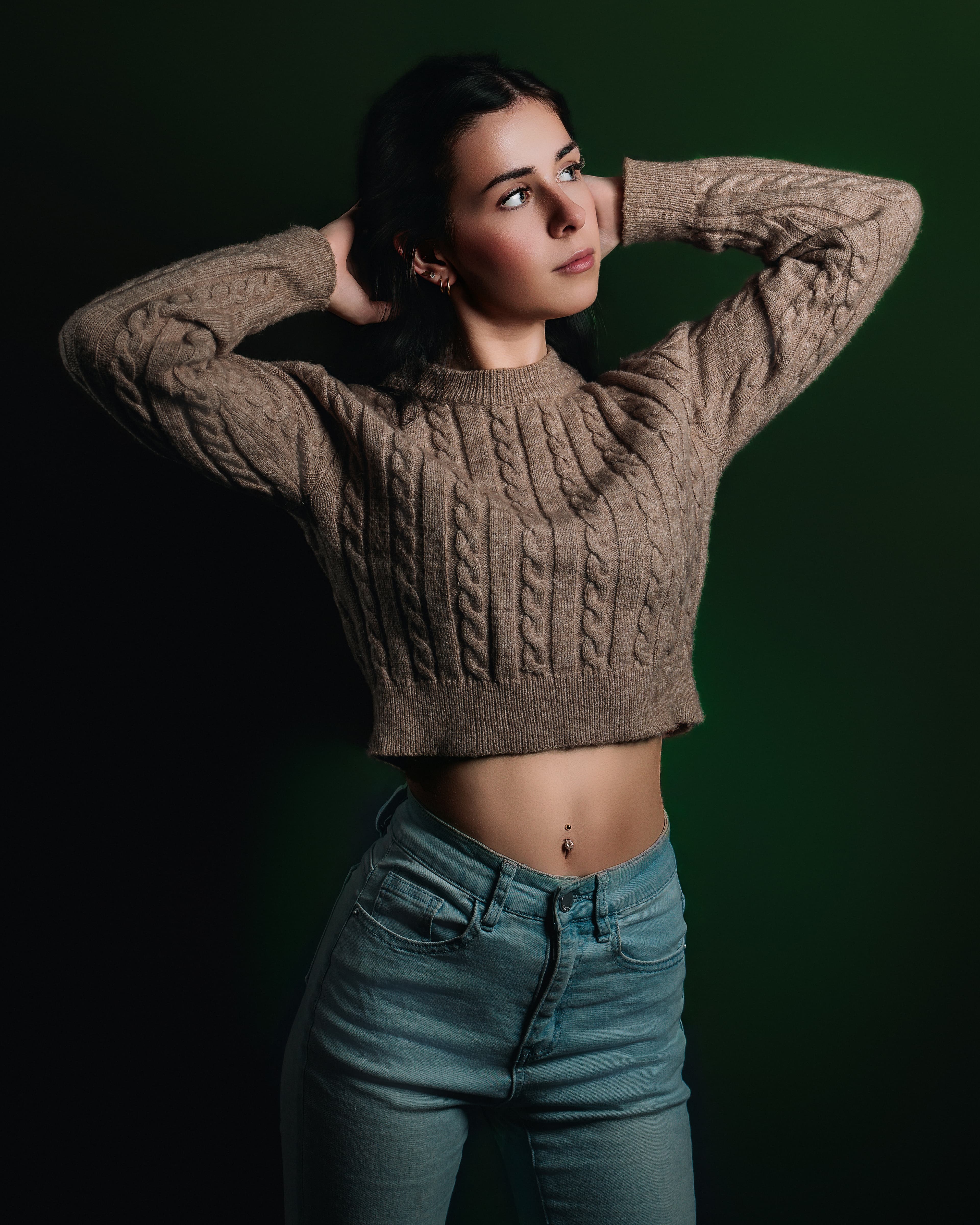 Expressive editorial portrait by Zeeshan Siddiqui