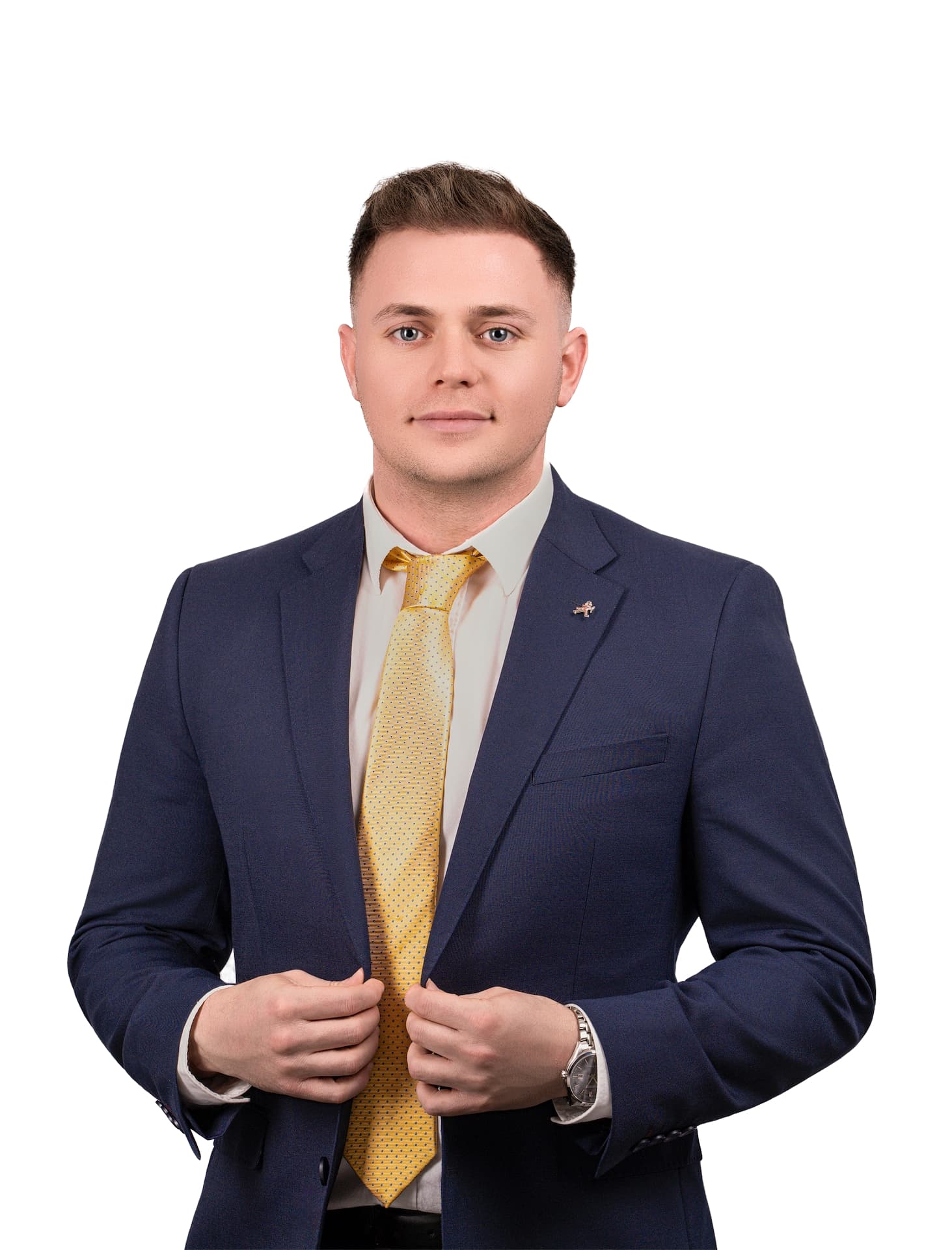 Professional studio headshot photographed by LucidLens Studio