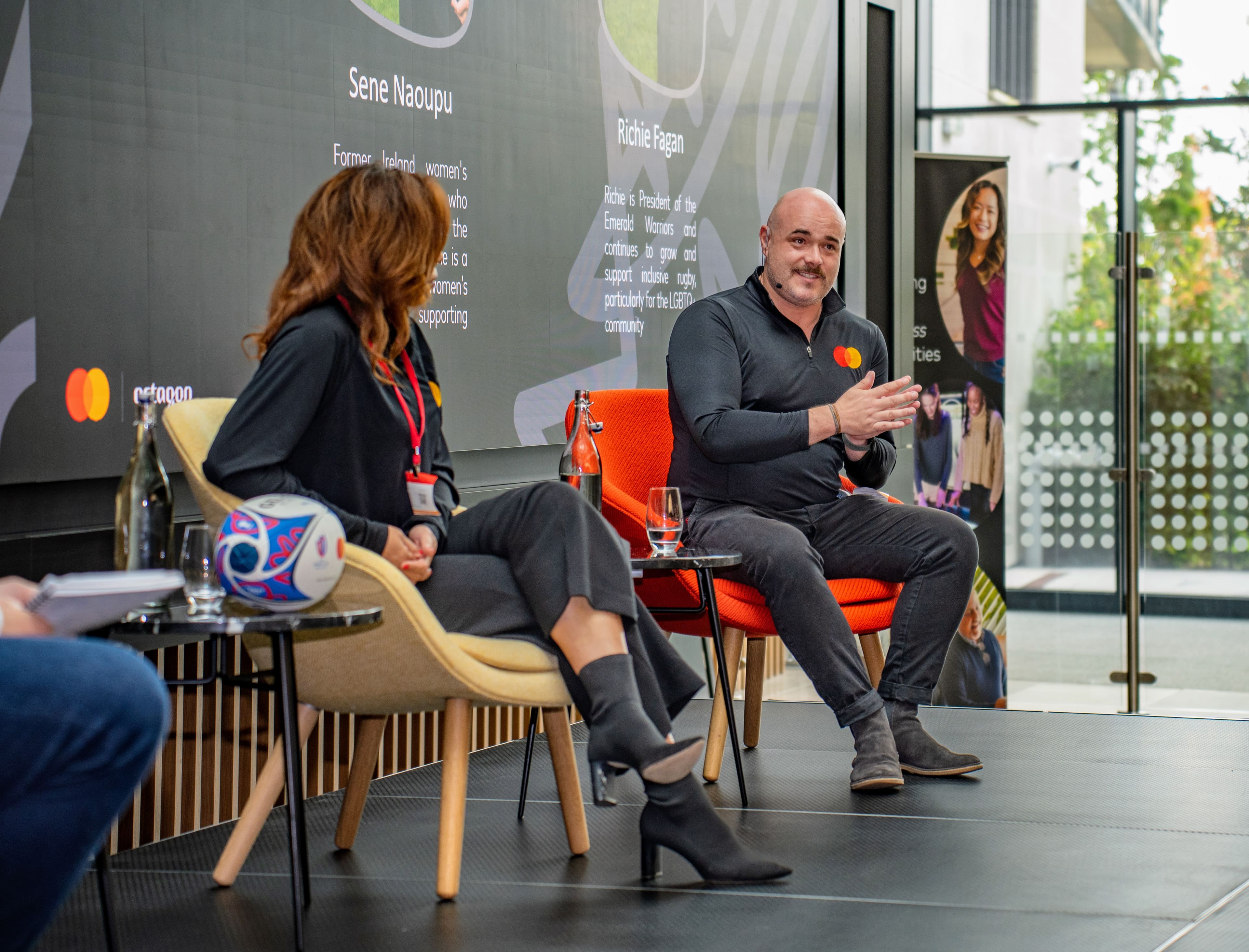 Corporate event coverage created for Mastercard Ireland