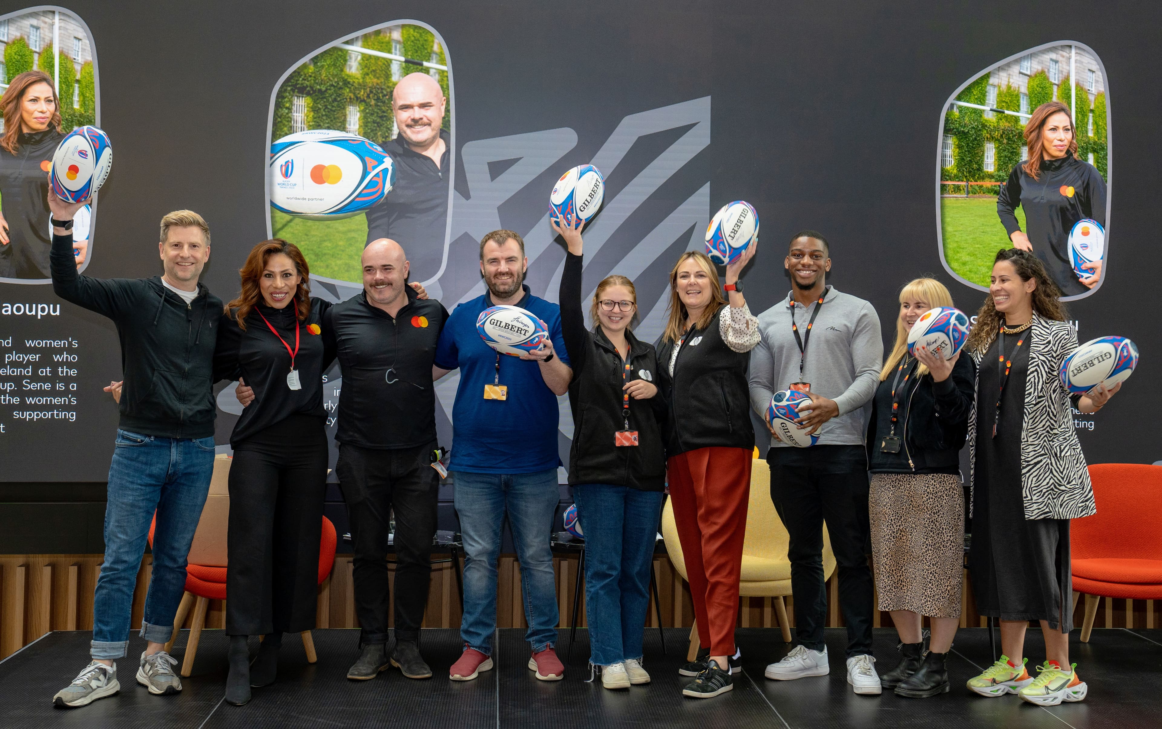 People and atmosphere photographed at a Mastercard Ireland event